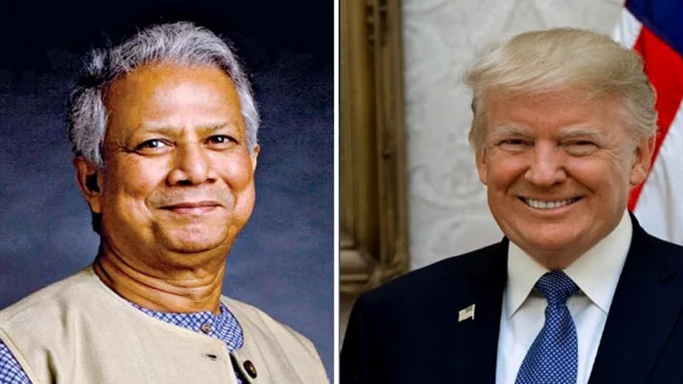 শুল্ক নিয়ে ট্রাম্পকে প্রধান উপদেষ্টার চিঠি
