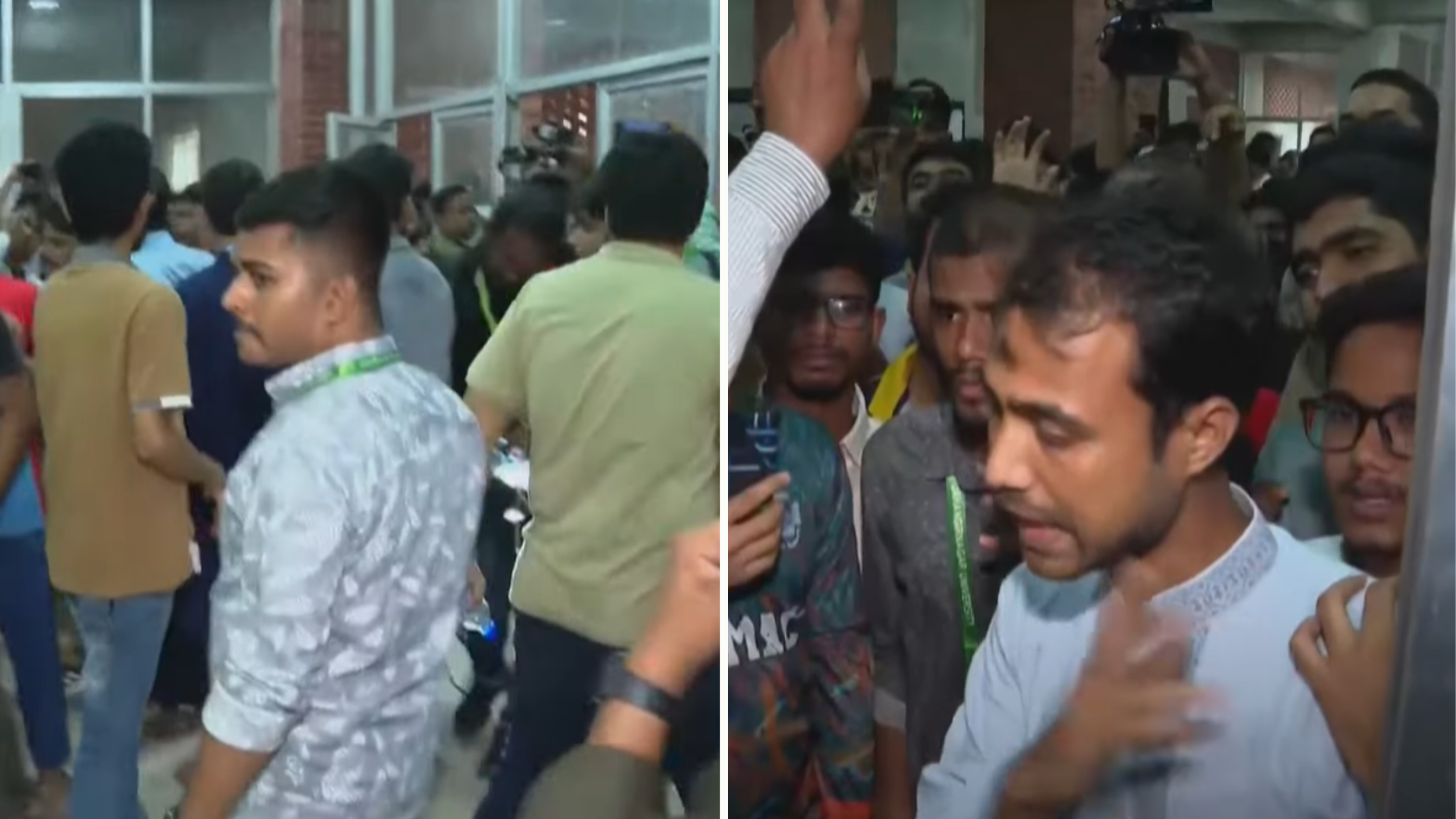 জাকসু নির্বাচনে ভিপি প্রার্থীর প্রবেশচেষ্টা নিয়ে হট্টগোল